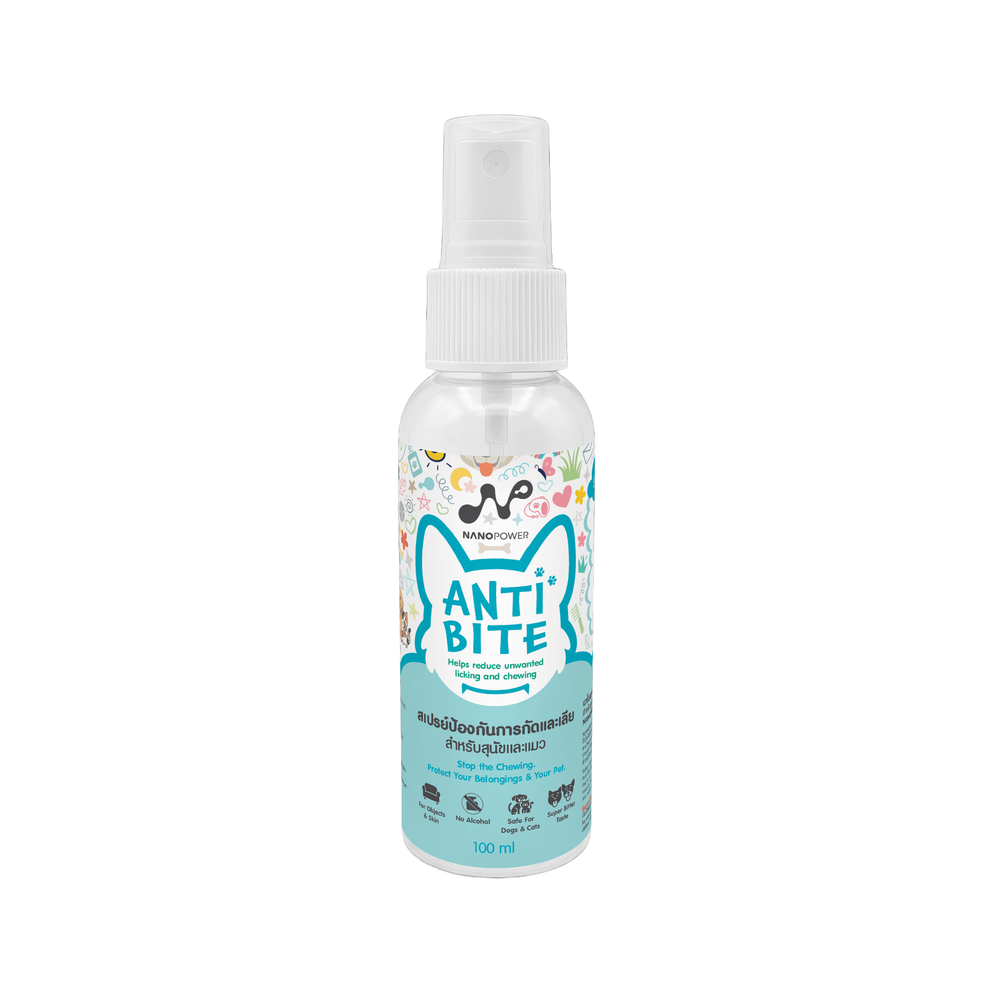 ขวด NANOPOWER Anti-Bite ขนาด 100 มิลลิลิตร